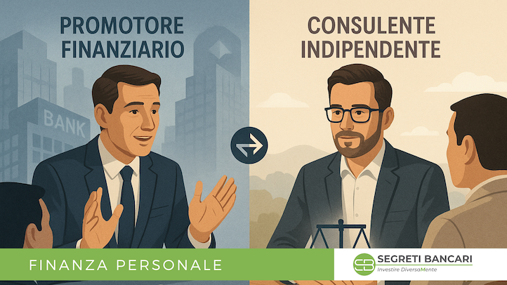Promotore Finanziario vs. Consulente Indipendente: Chi tutela davvero i tuoi interessi?